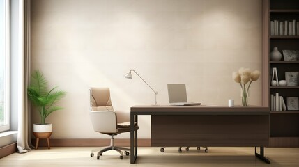 geometric office wall texture