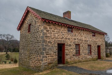 Fototapeta premium Slaves Housing on the Hampton Estate, Maryland