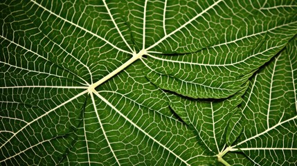 macro marijuana leaf pattern