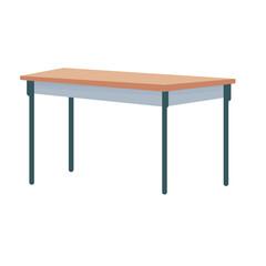 Fototapeta premium wooden table isolated