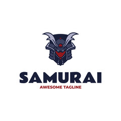 Samurai Simple Mascot Logo