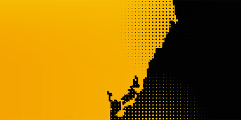 yellow and black grunge background