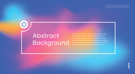 Obraz premium Modern Trendy Abstract Background Design