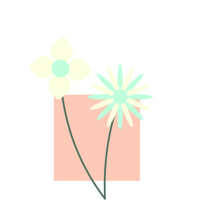 Aesthetic Floral Art Decoration