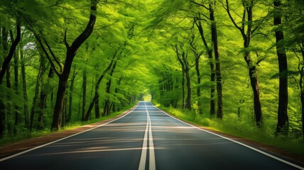 Obraz premium adventure the road