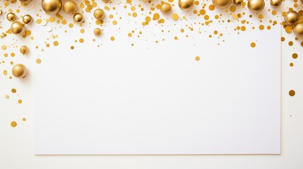 photo gold polka dots border