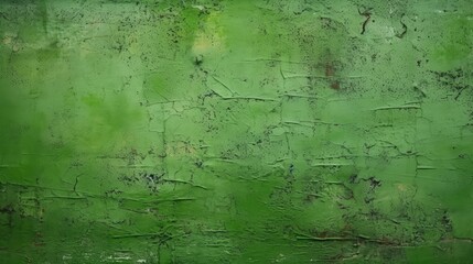 Fototapeta premium uneven green paint texture