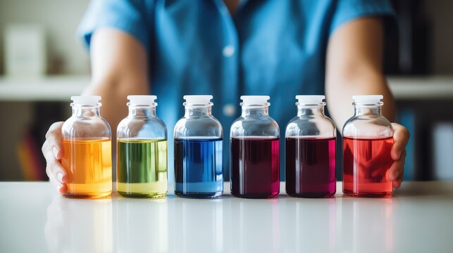 glassware lab sample bottle