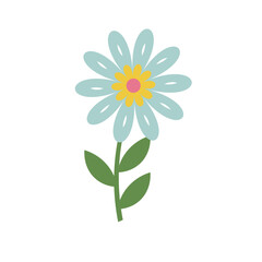 Simple Flower Illustration