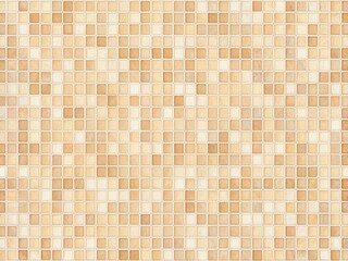 Warm Beige Small Tile Abstract Background Texture - Seamless Pattern Design