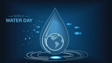 Fototapeta premium World Water Day 