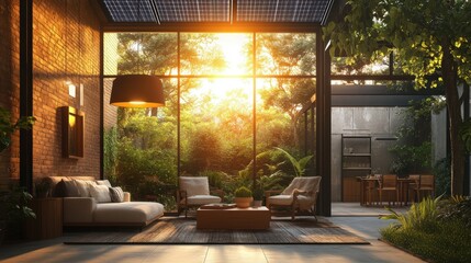 Sustainability at Home Harnessing solar energy, a beacon of hope for a sustainable future, illuminates modern living spaces with innovative solutions, transforming homes into eco-friendly oases.