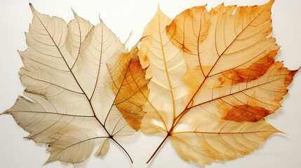 glass leaf transparent