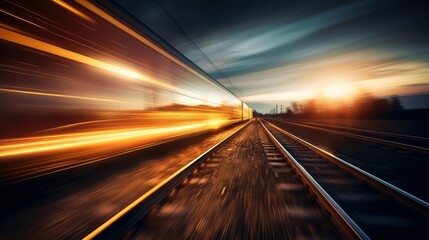 speed motion blur road