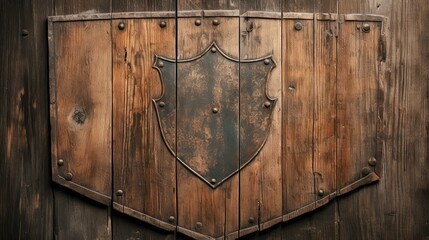 rustic shield texture