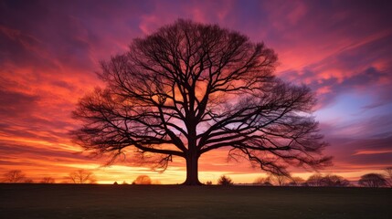 branches park tree sky