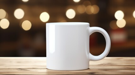 Obraz premium label coffee mug blank