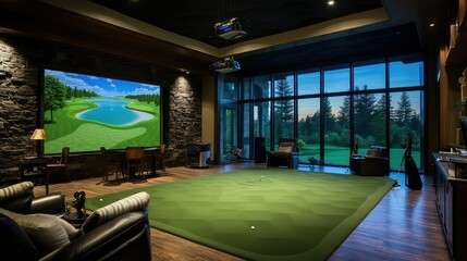 immersive golf technology