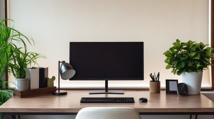 computer corporate office desk