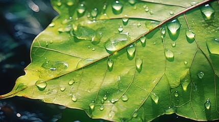 Fototapeta premium texture water color leaf