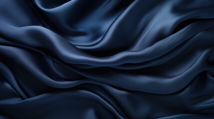 Obraz premium glossy dark blue texture background