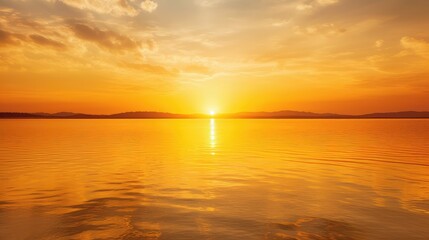 Naklejka premium warm yellow light