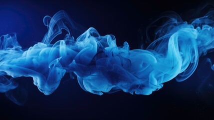 Fototapeta premium bomb black background blue