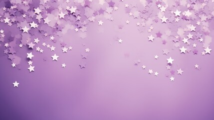 Obraz premium lilac purple stars background