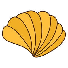 illustration of seashell