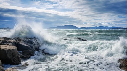 wind choppy water
