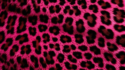 fabric pink cheetah