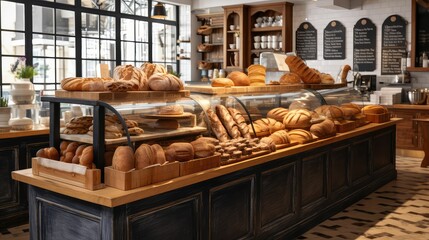 reclaimed wooden counter