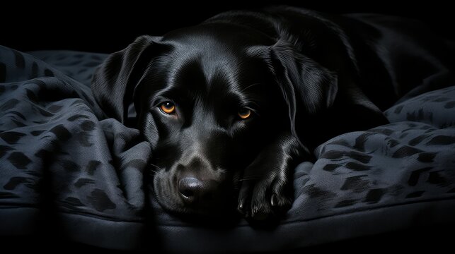 lab halloween black background