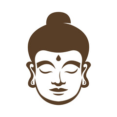 Buddha icon image design