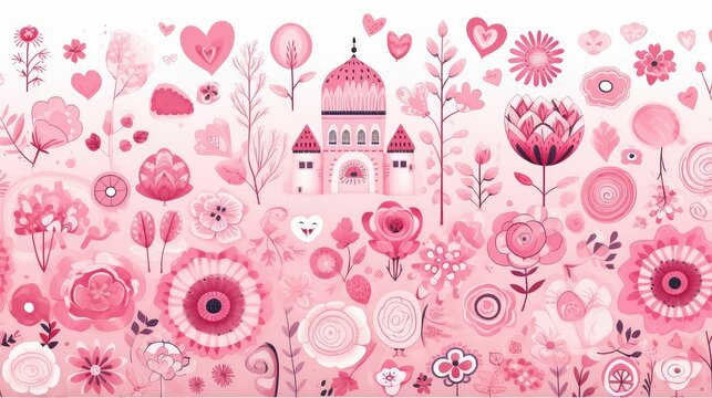 playful pink header