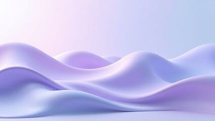 Dreamy and soft purple waves