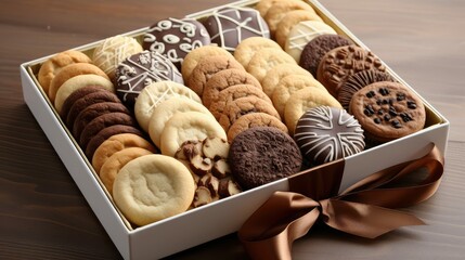 crafted cookie gift box