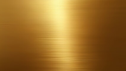 close-up of golden metallic texture with reflection.