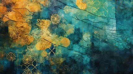 subdued batik texture
