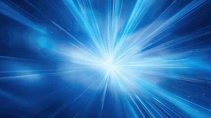 Fototapeta premium rays blue sunburst background