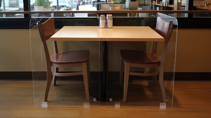 shop social distance table