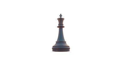 Simple chess pawn piece on a white background, symbolizing growth, challenge, and strategy