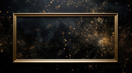 gold black sparkly background