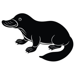 silhouette of a polar bear