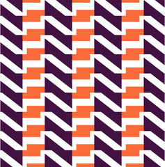 Abstract Seamless Geometric pattern. Colorful geometrical pattern of tritangle. rectangular vector. Design for fashion, fabric, textile print, background zigzag wallpaper, duvet cover, web, wrapping 