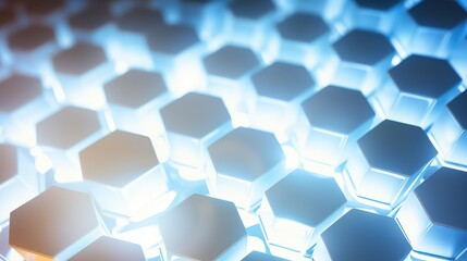 details white hexagon texture background