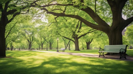 Fototapeta premium branches elm trees