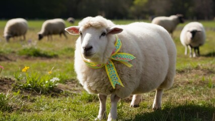 Obraz premium Easter Lamb