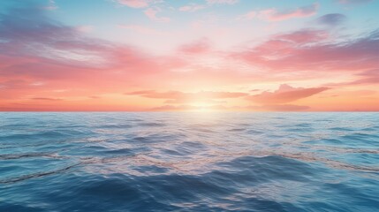 Obraz premium sky blue and rose gold