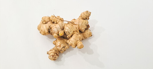 Ginger root isolated	
